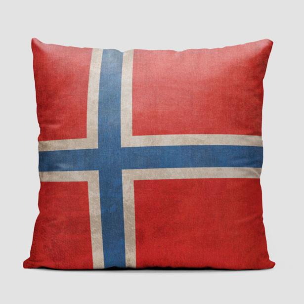 Airportag Norway Flag Pillow