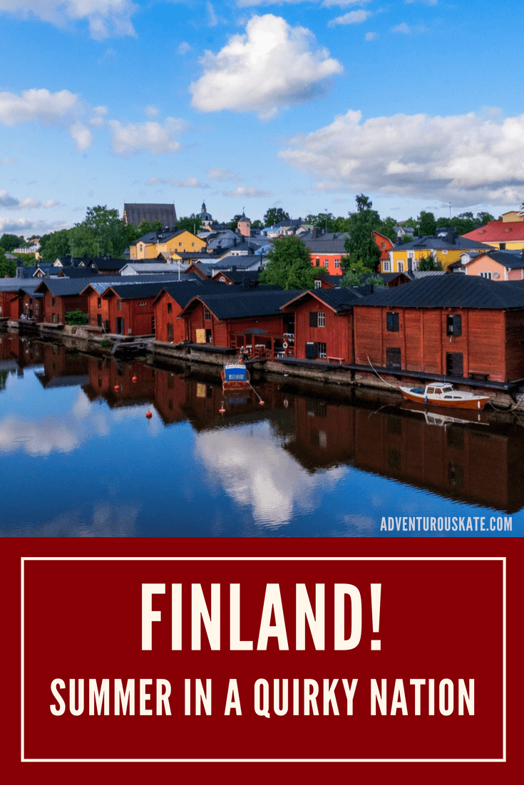 Finland in the Summer: Quirky, Isolated, and Pretty, Adventurous Kate