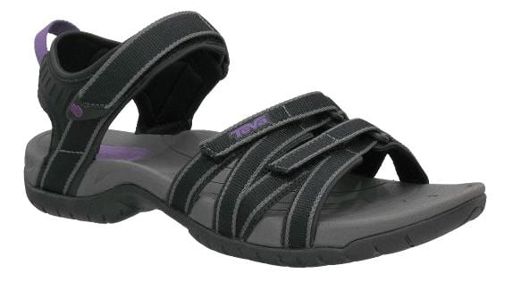 My black Teva Terra athletic sandals.