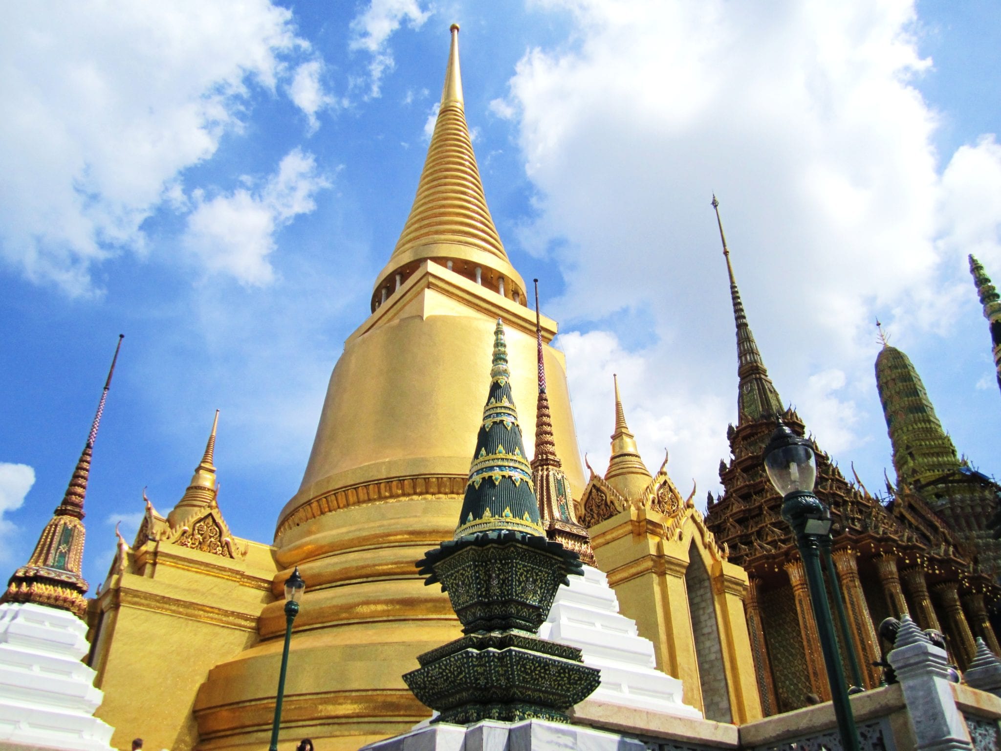 Wat Phra Kaew Stupas