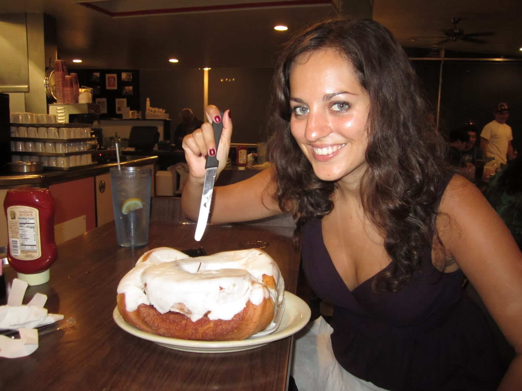 Kate and the Cinnamon Roll