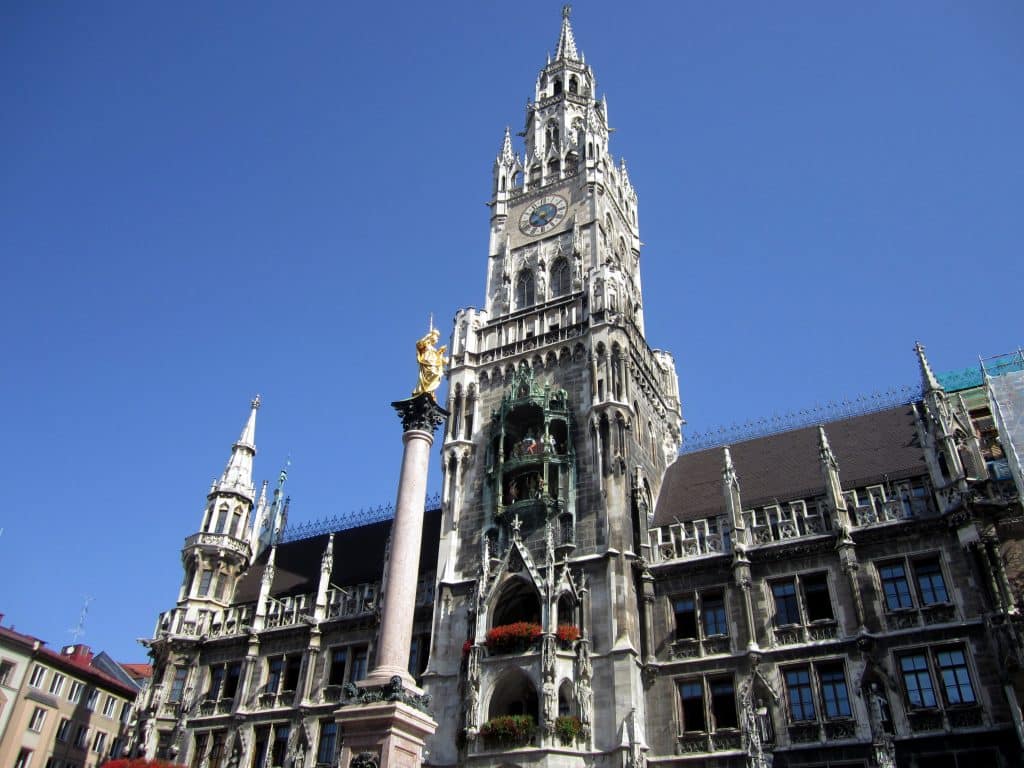 A gothic building in Munich.