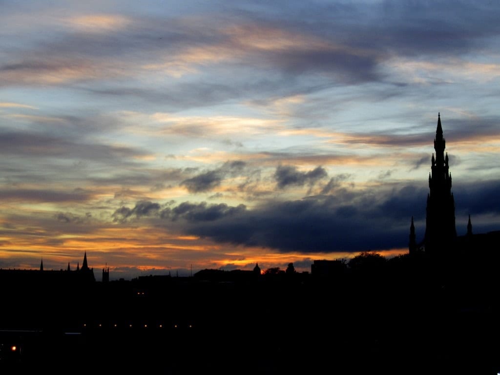 Edinburgh Sunset