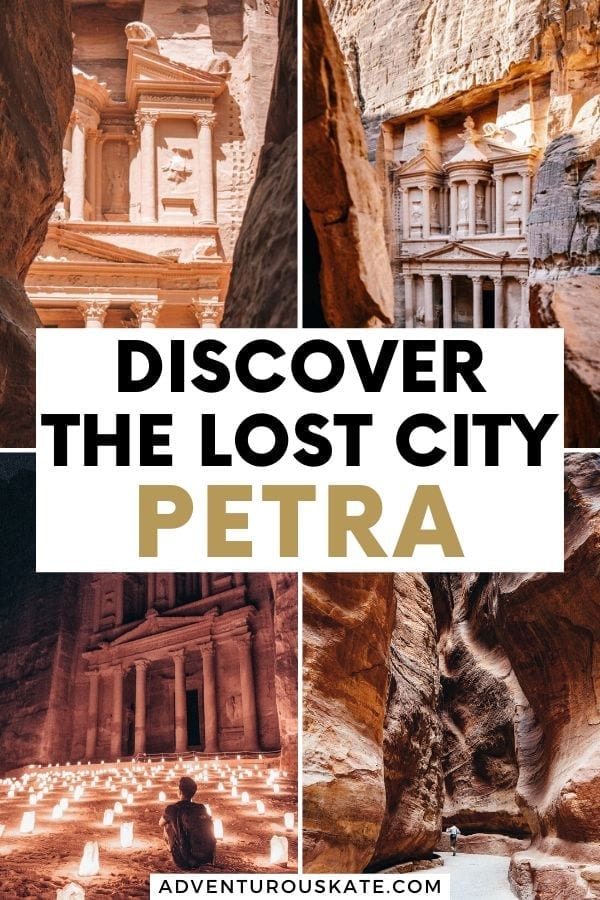 Discover the lost city of Petra