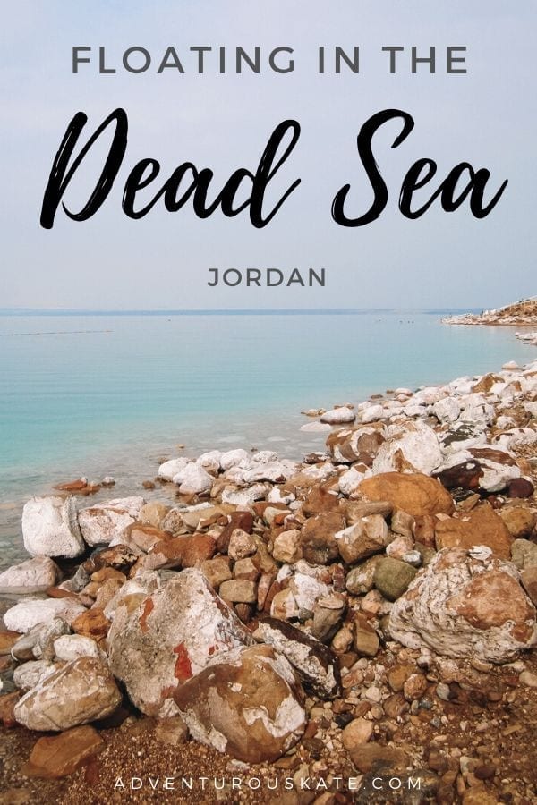 Floating in the Dead Sea - Adventurous Kate
