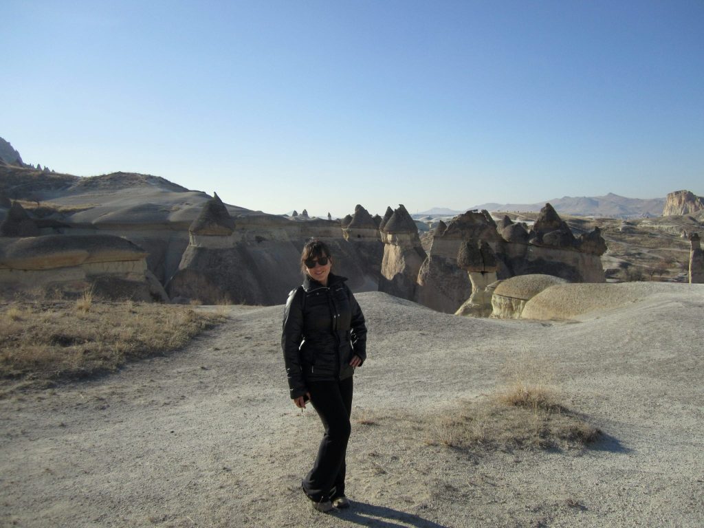 Kate in Cappadocia