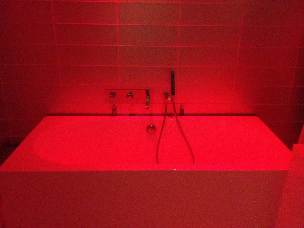 Red Bathroom