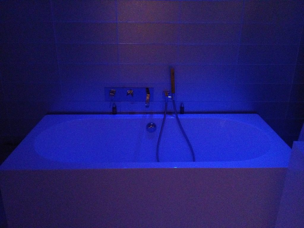Blue Bathroom