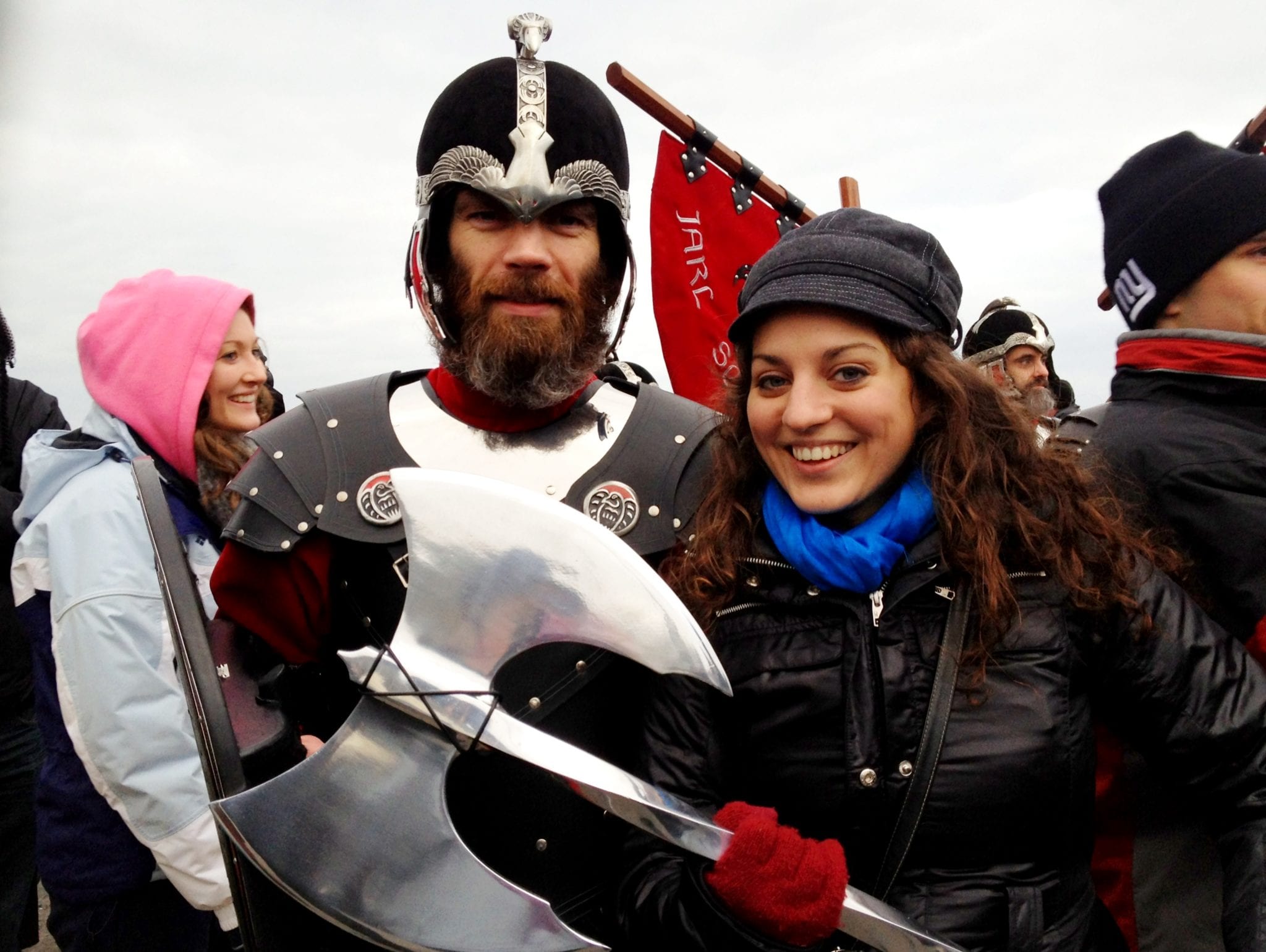 Kate and a Viking
