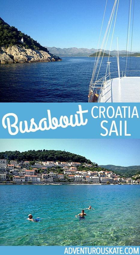 Sailing the coast of Croatia with Busabout Sail