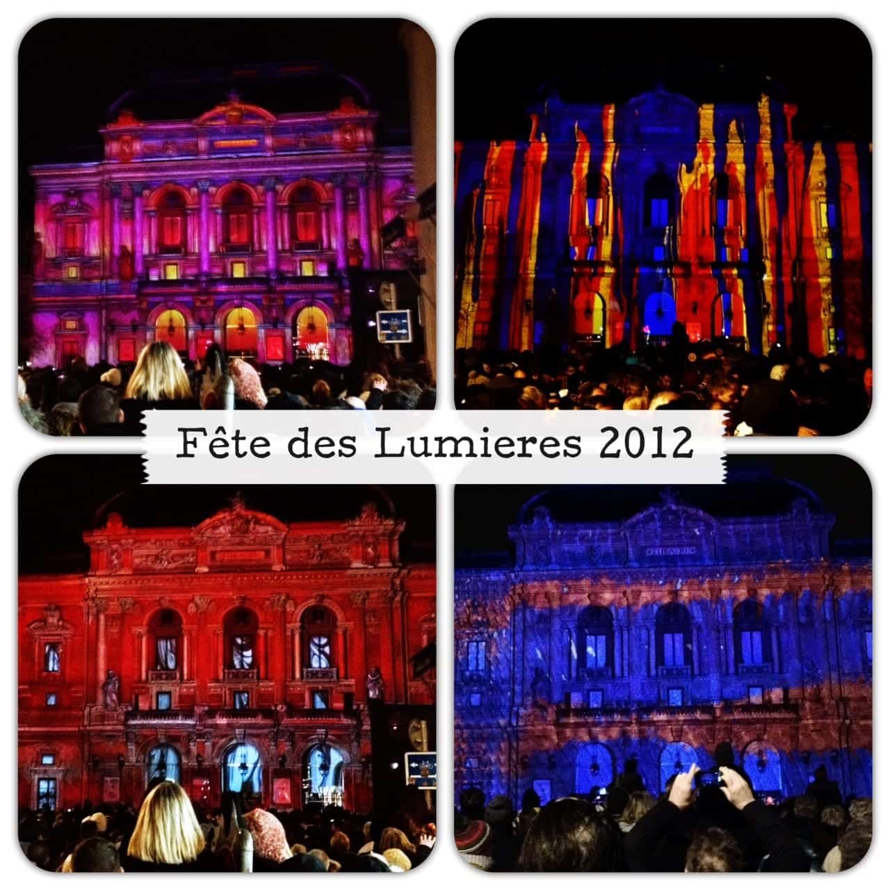 La fête des lumières à Lyon