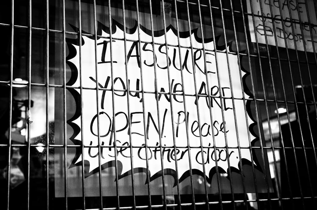 WE ARE OPEN!