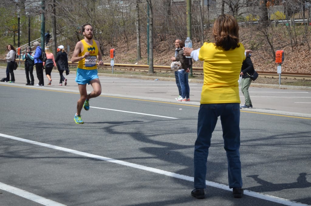 Helping Marathoners