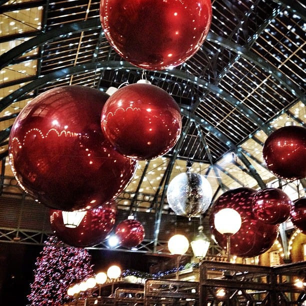 Covent Garden Christmas Decorations