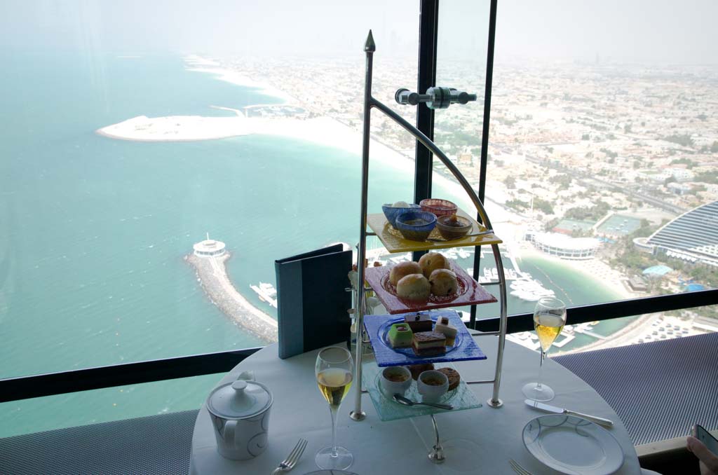 Afternoon tea at the Burj al Arab