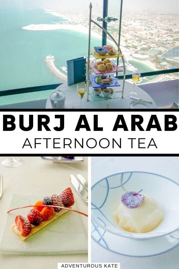 Burj al Arab Afternoon Tea - Adventurous Kate