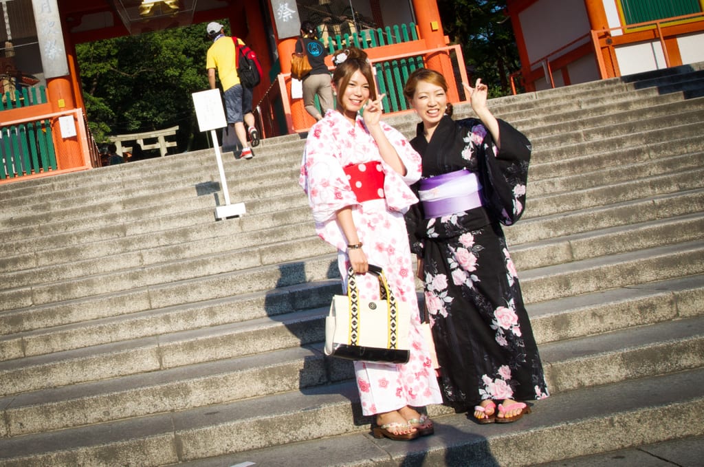 Women in Kimonos
