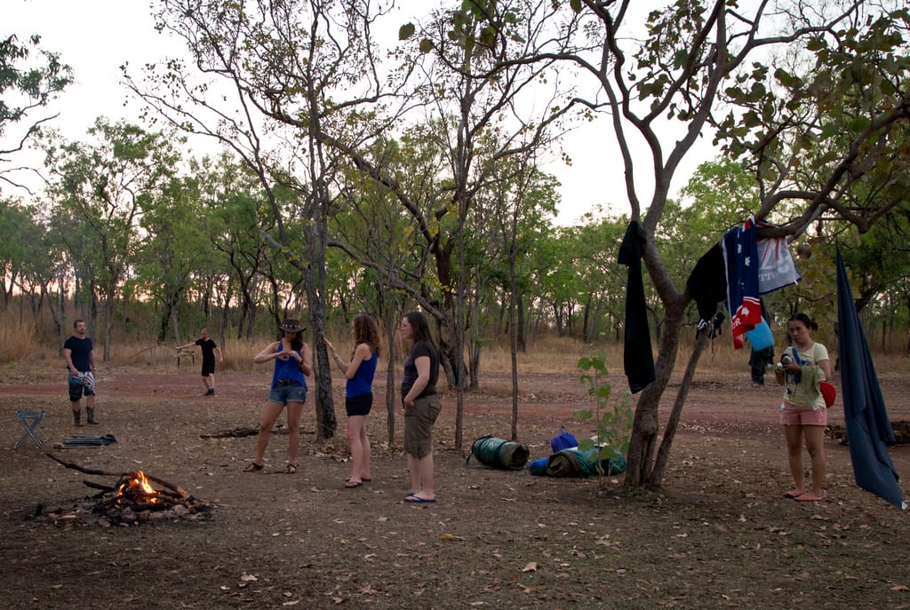 Camping in Kakadu National Park