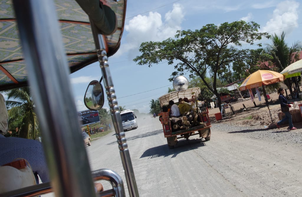 Tuk-tuk in Cambodia