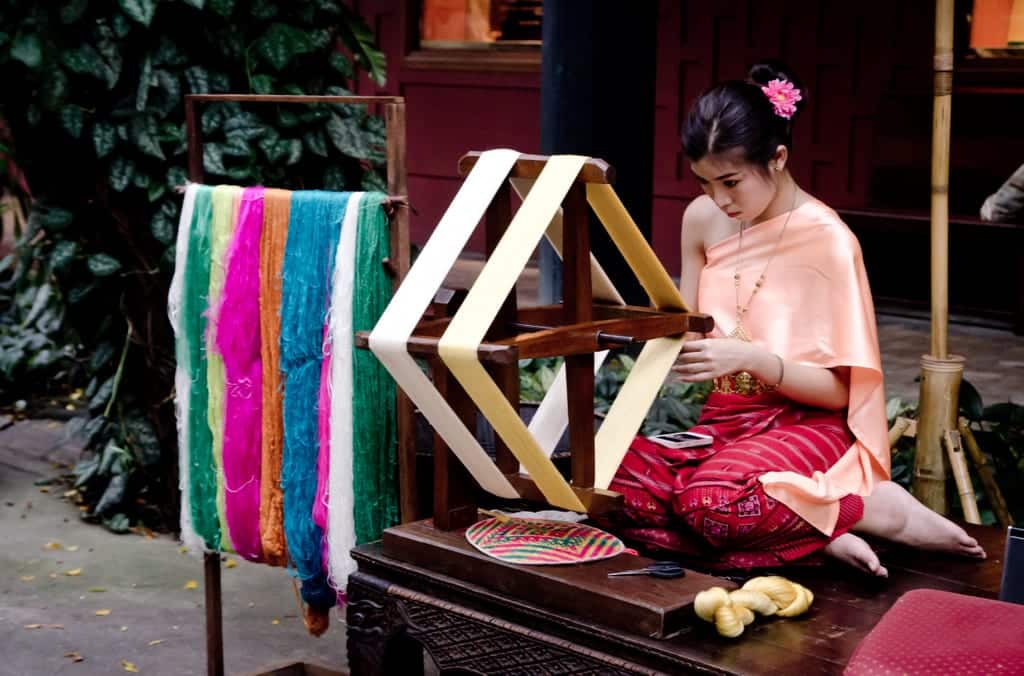 Silk Weaver, Bangkok
