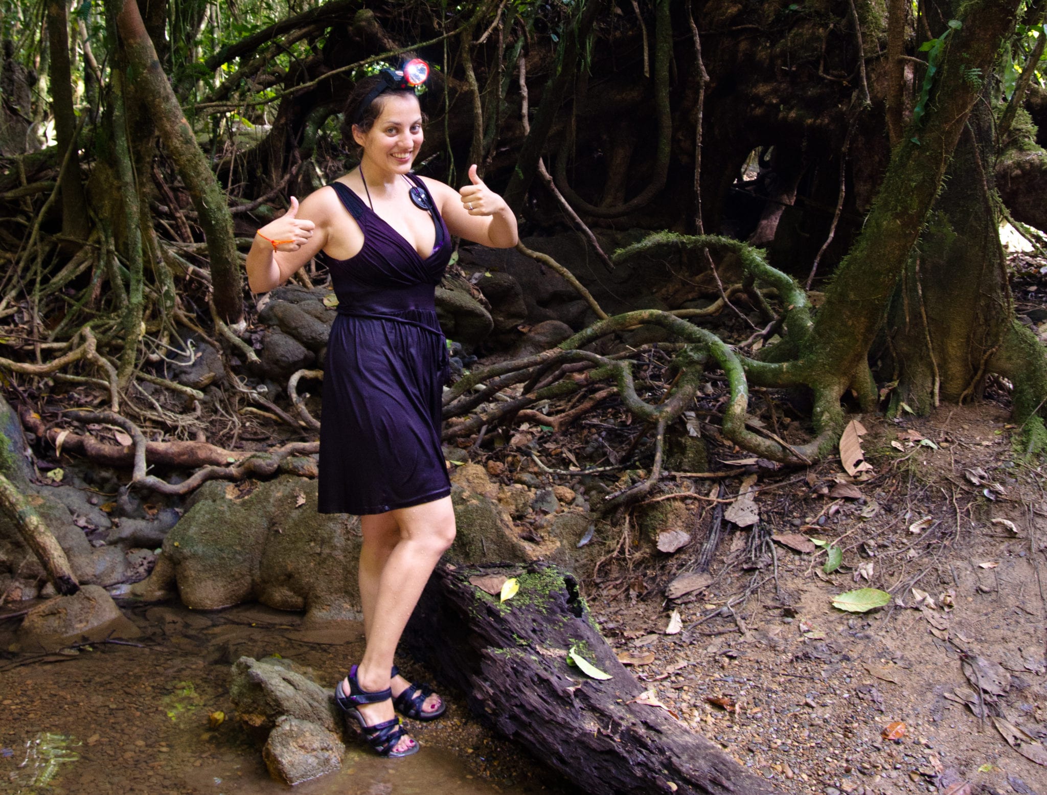 Kate at Khao Sok