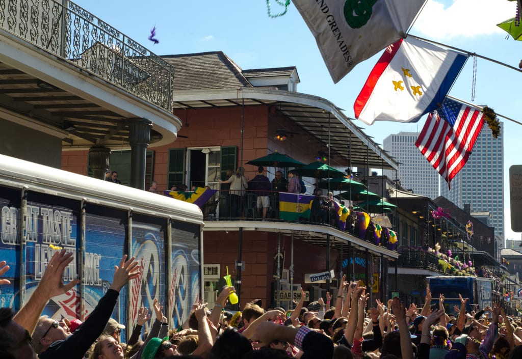 French Quarter Mardi Gras
