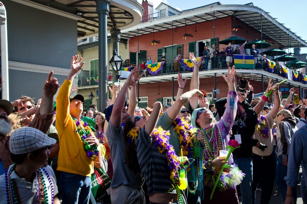 French Quarter Mardi Gras