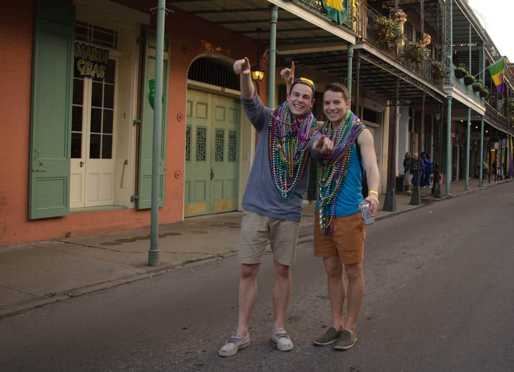 French Quarter Mardi Gras