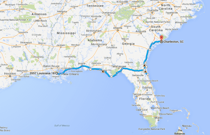 SouthUSA Itinerary