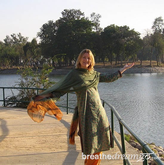 Mariellen, Karnal Lake, India