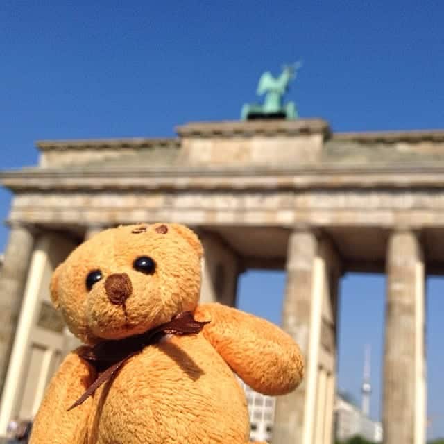 Berlin Bear Brandenberg Gate