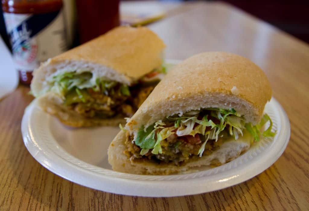 Fried Oyster Po Boy