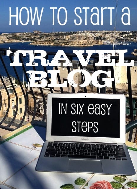 travel blog how to start