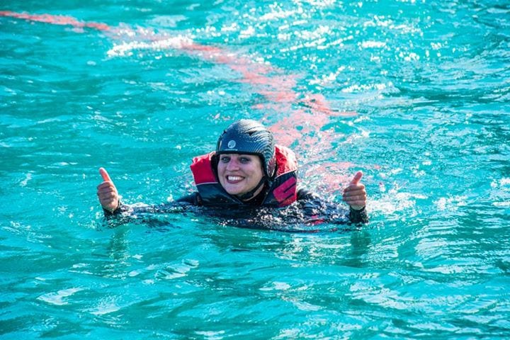 Kate Flyboarding in Malta