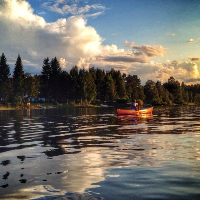 Canoeing in Finland