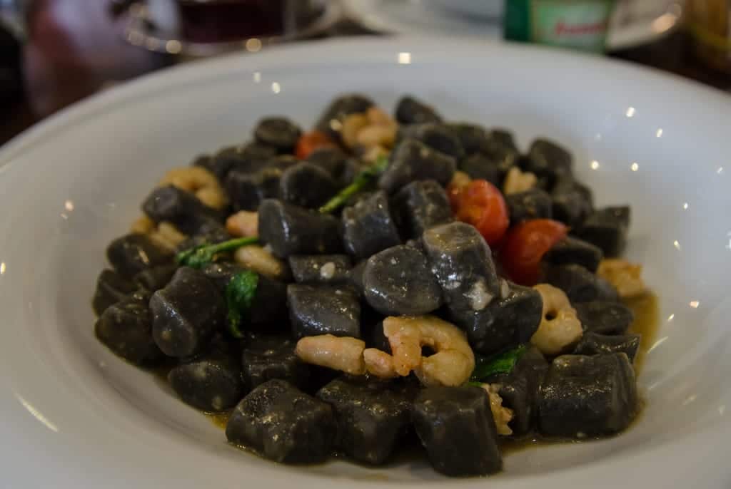 Squid Ink Gnocchi