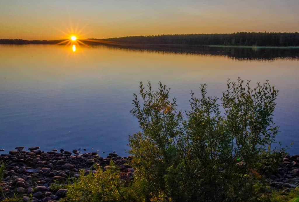 Midnight Sun in Kuhmo