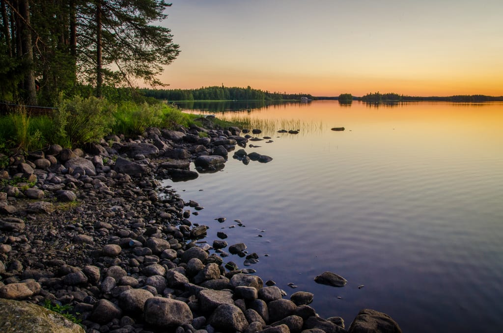 Midnight Sun in Kuhmo