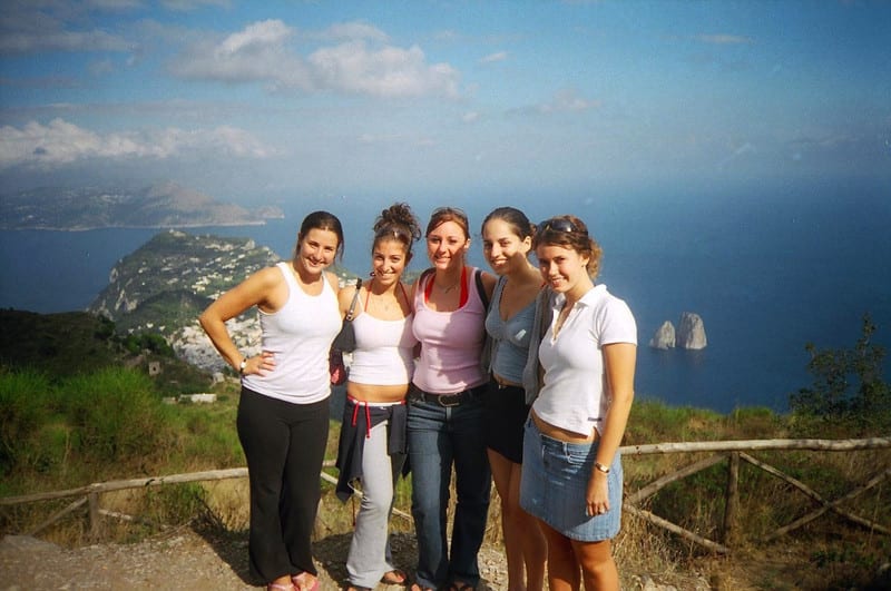 Girls in Capri