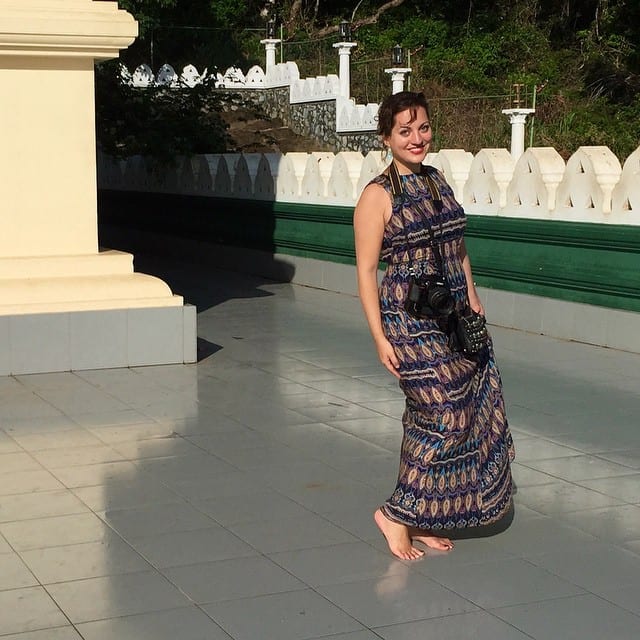 Kate in Sri Lanka