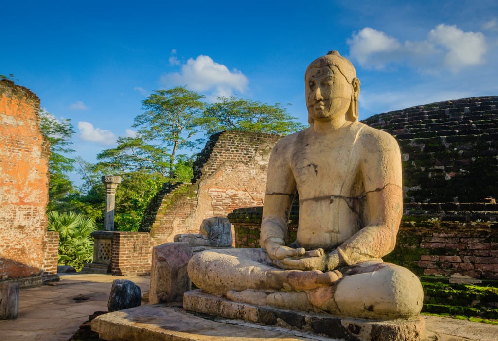 Buddha at Polonnaruwa