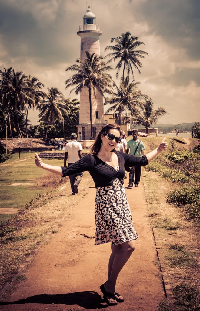 Kate in Galle