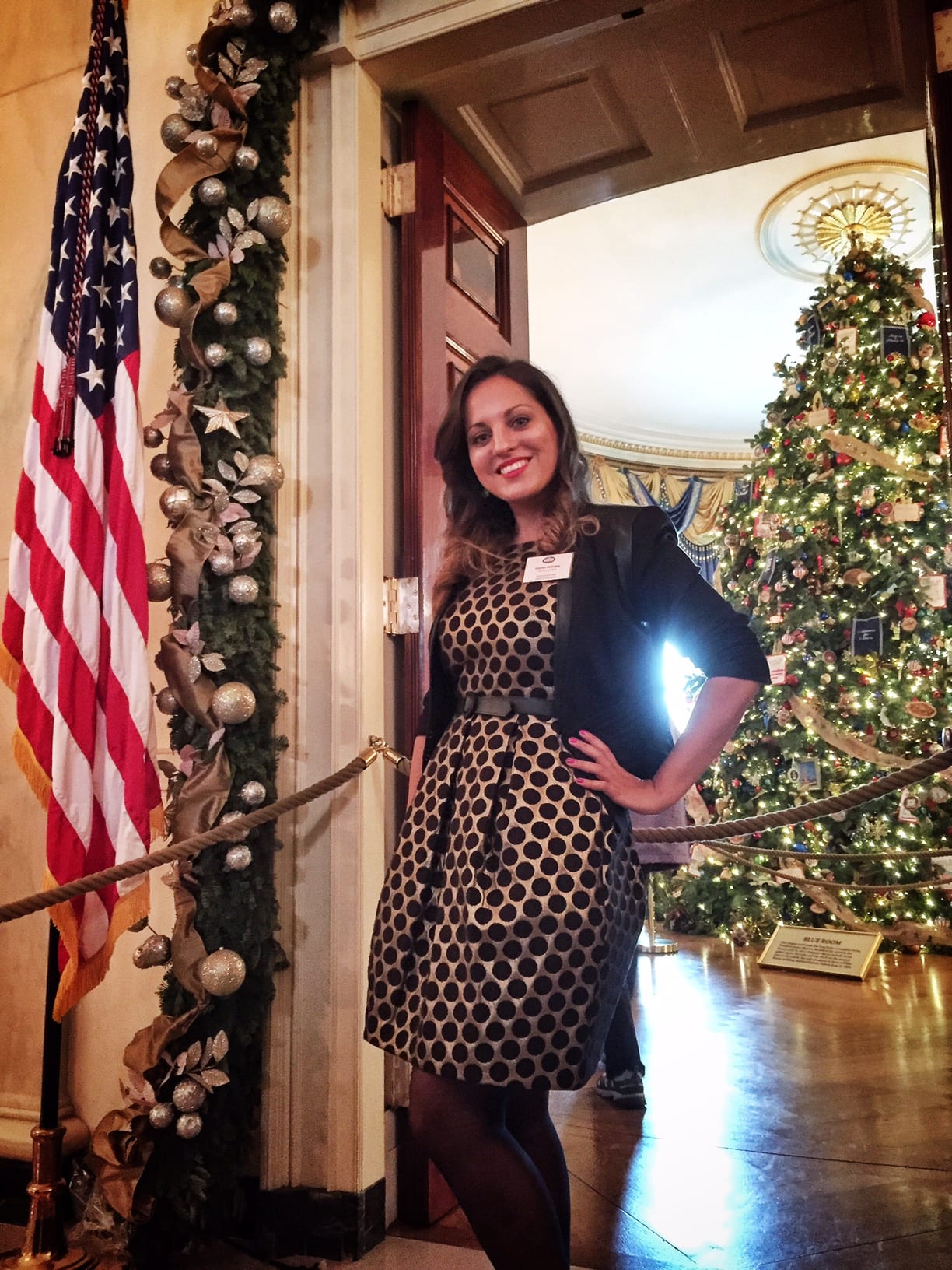 Kate at the White House