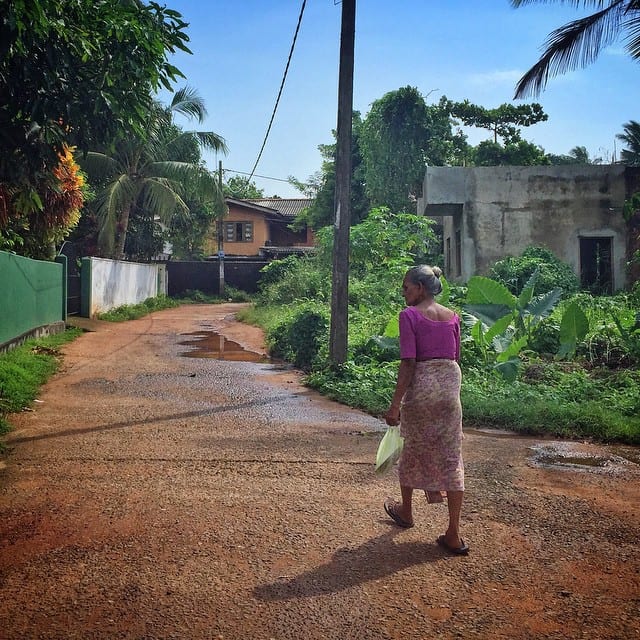 Woman in Sri Lanka