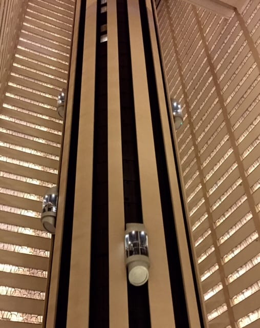 Mariott Times Square Elevators