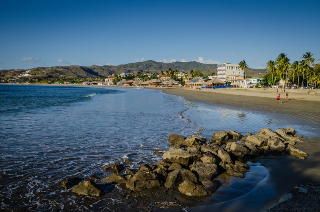 The beach at San Juan Del Sur