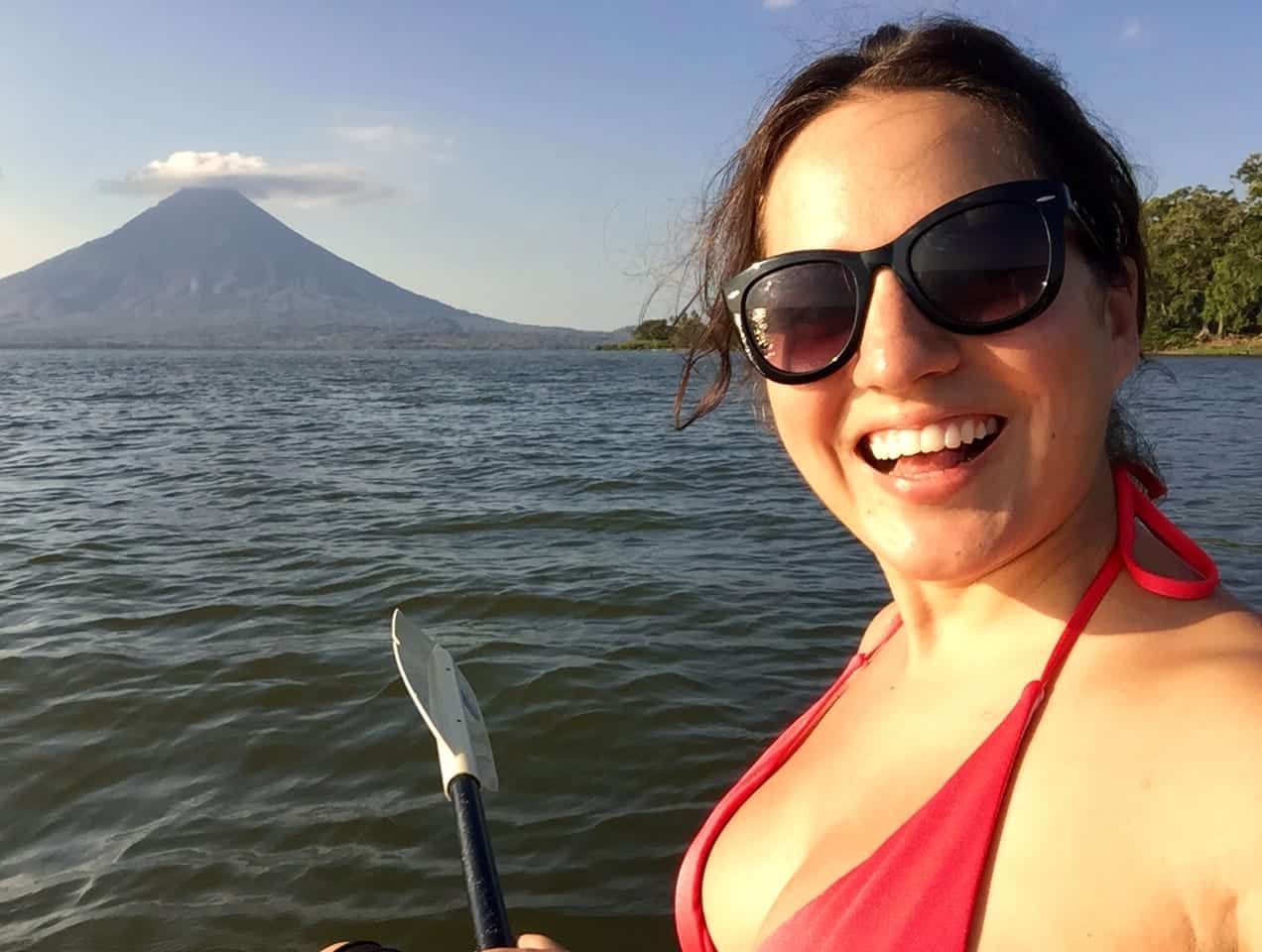 Kate in Ometepe
