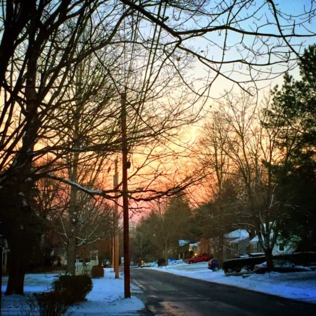 Winter in Massachusetts