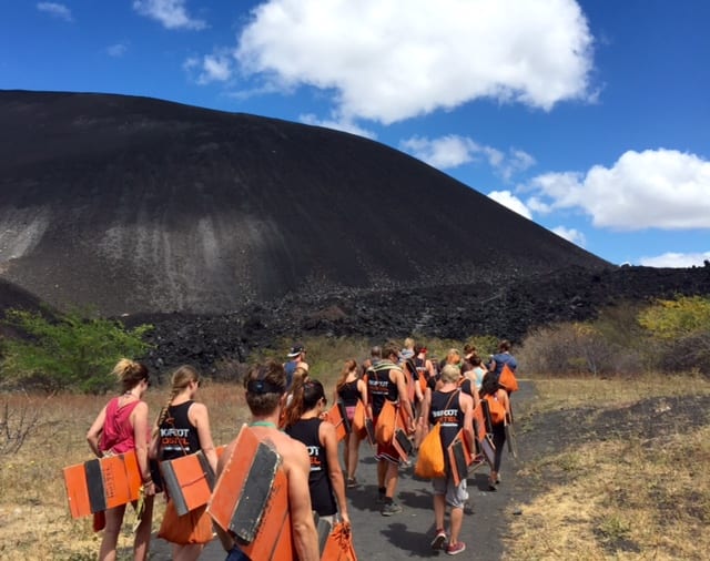 Volcano Boarding