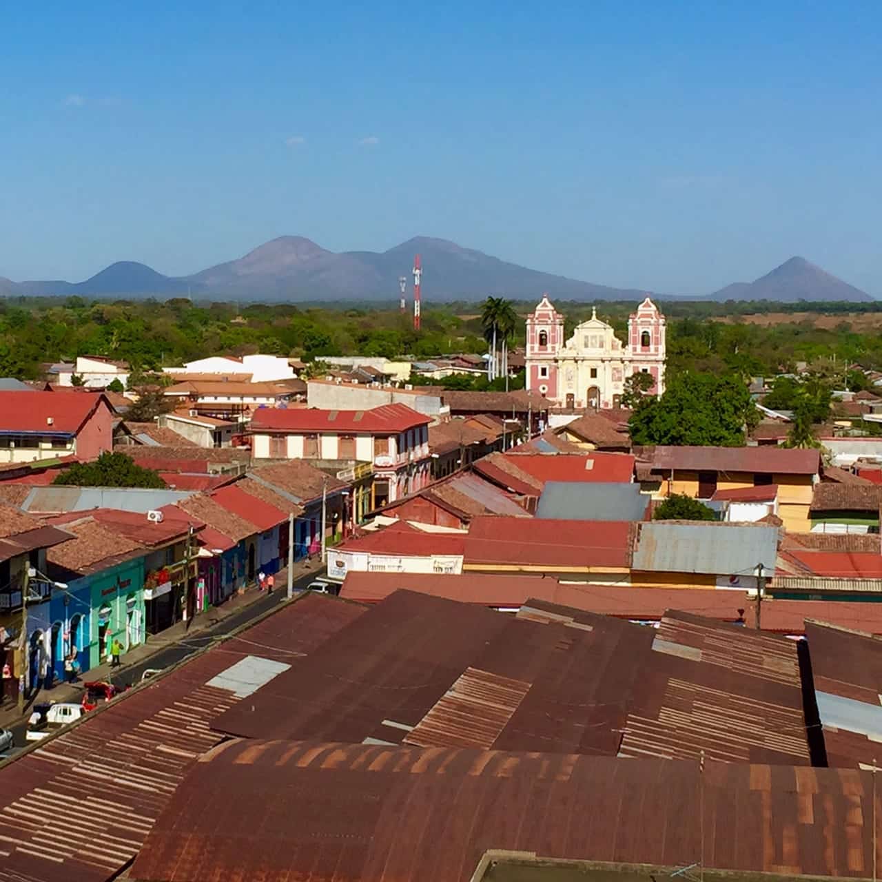 View over Leon